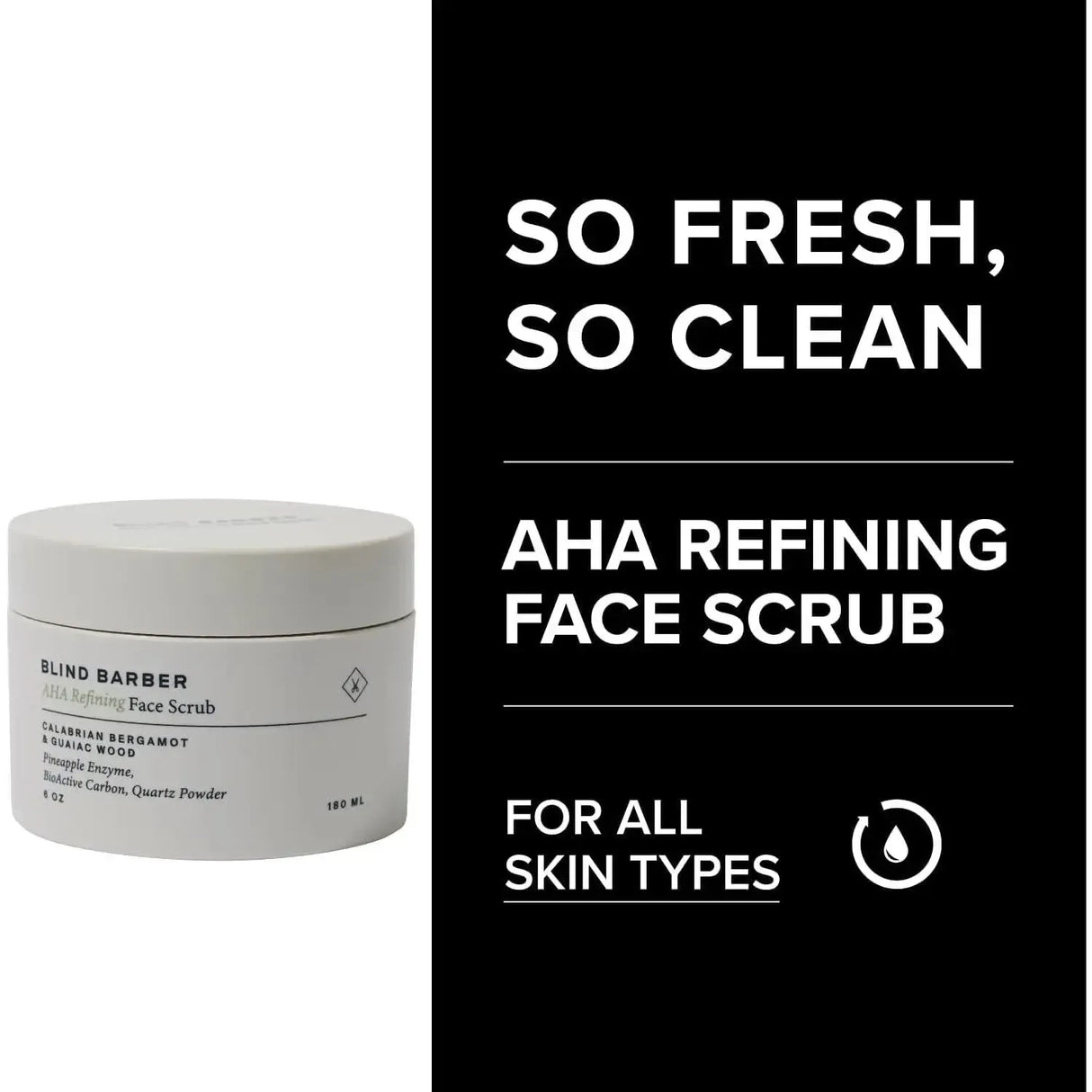 AHA Refining Face Scrub