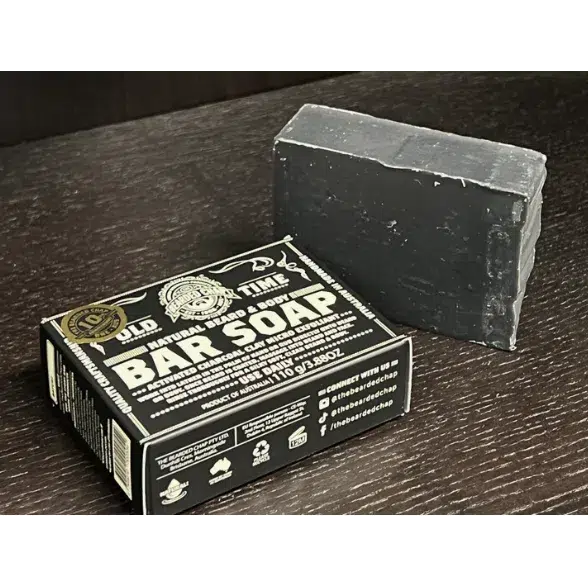 Activated Charcoal & Clay Beard & Body Bar Soap