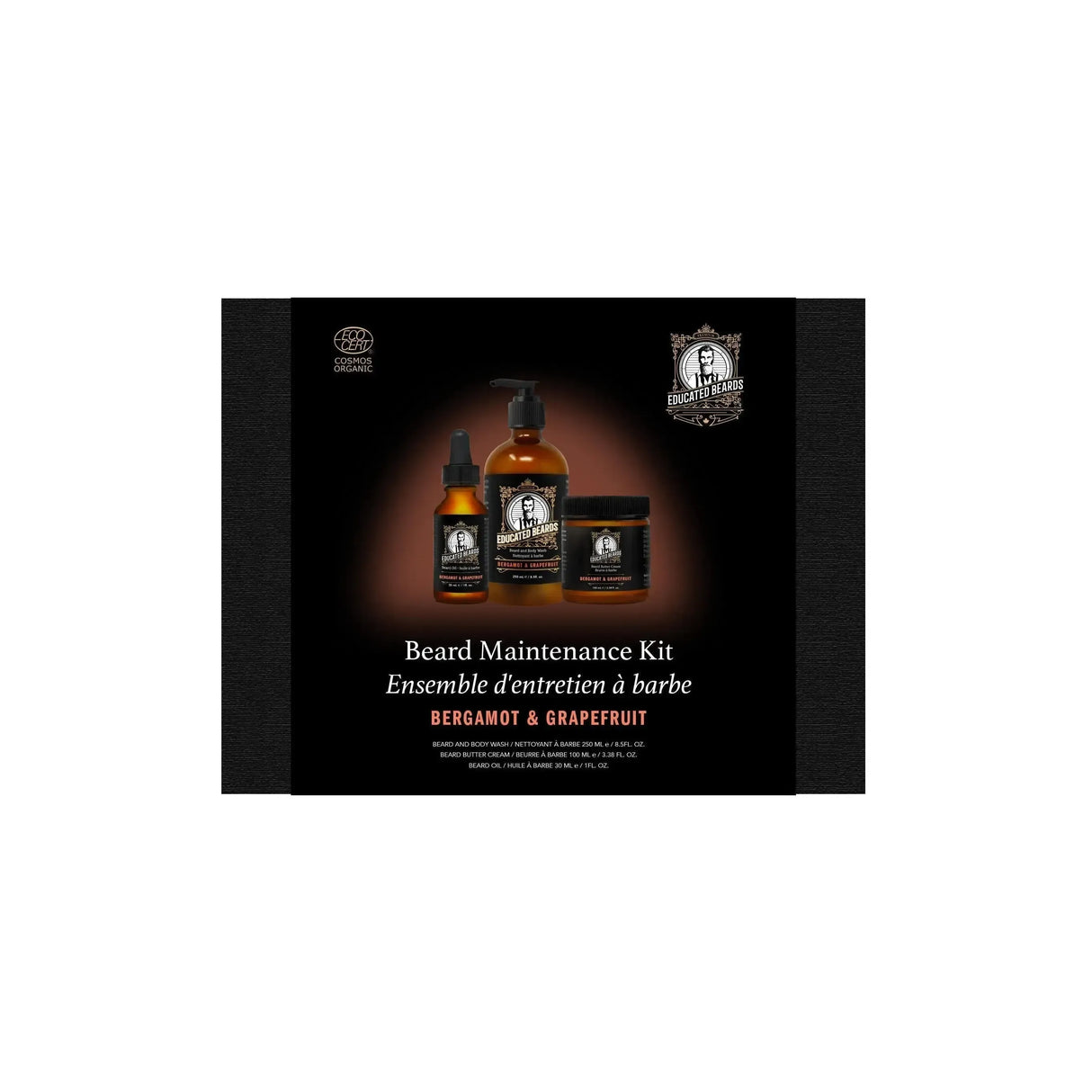 Bergamot Grapefruit Beard Maintenance Kit