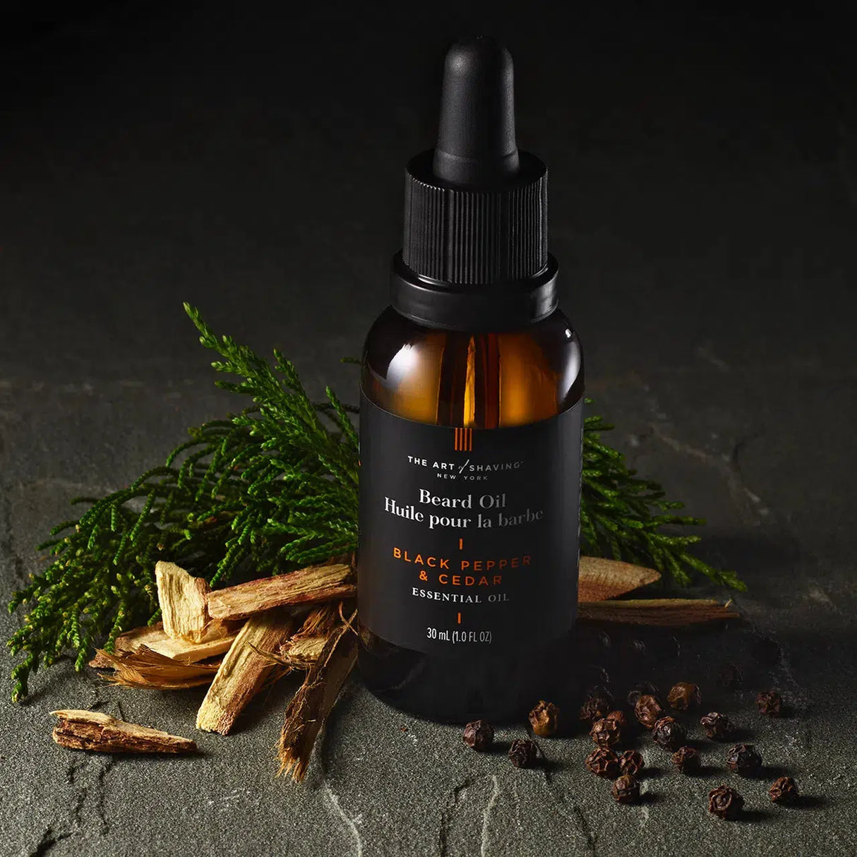Black Pepper & Cedar Premium Beard Oil