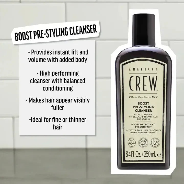 Boost Pre-Styler Shampoo-American Crew