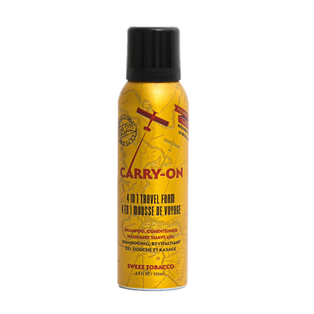 Carry On 4-1 Travel Foam 100ML