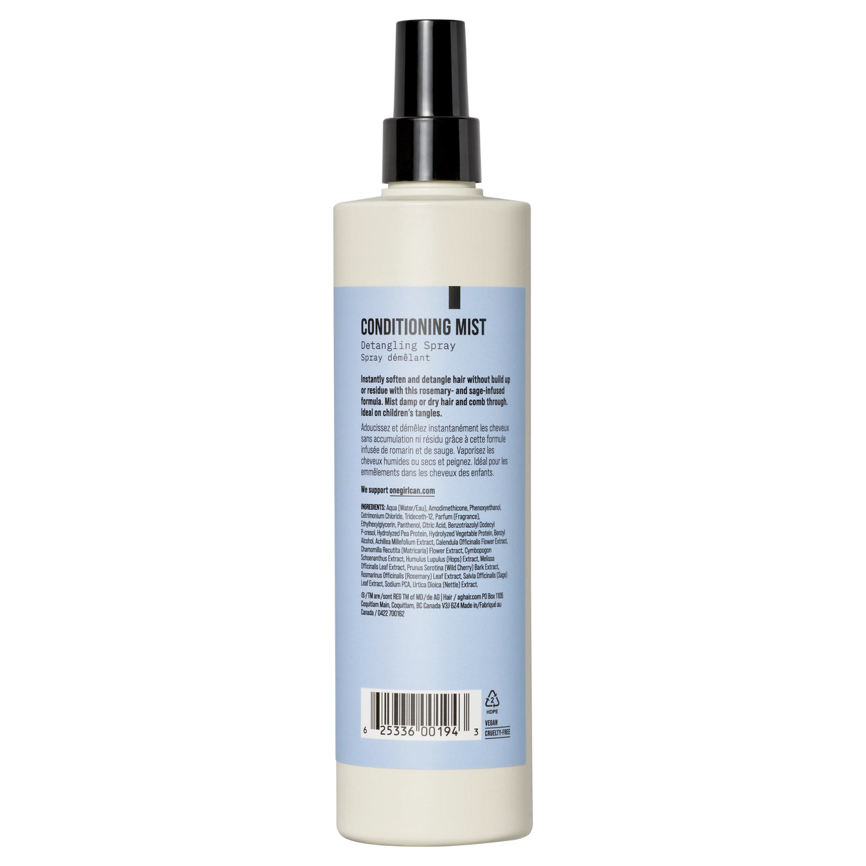 Conditioning Mist Detangling Spray