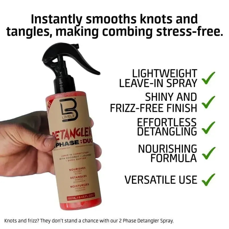 Detangler 2 Phase Leave In Conditioner-L3VEL3