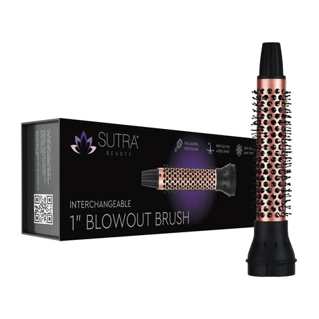 Interchangeable Blowout Brush Attachment Rose Gold