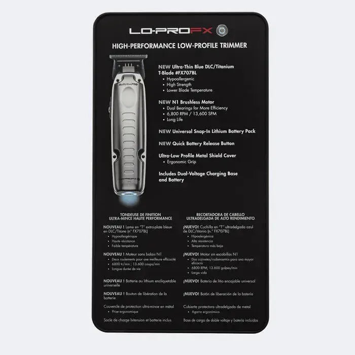 LoPro FX-ONE Trimmer - Black- FX729