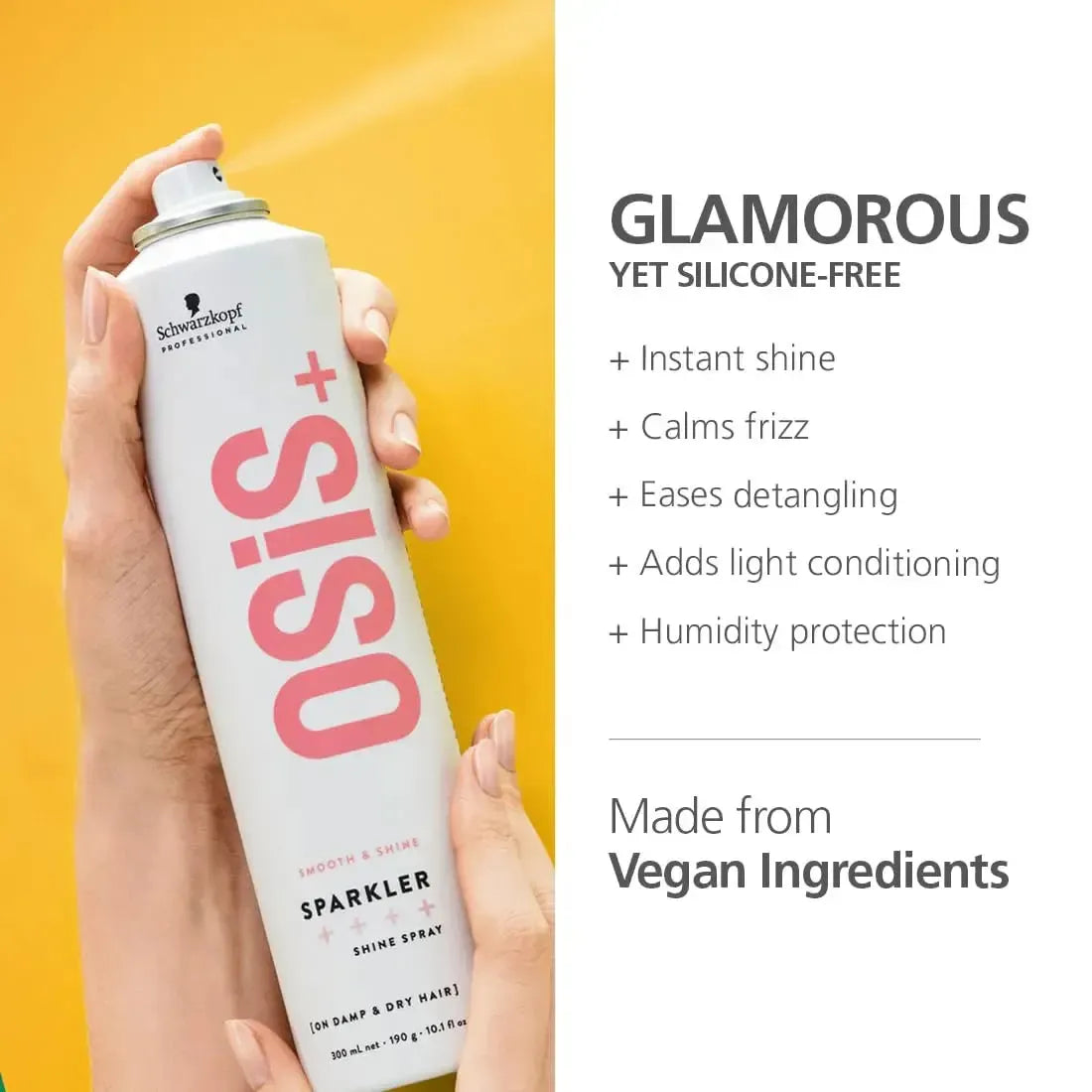 OSiS+ Sparkler Shine Spray