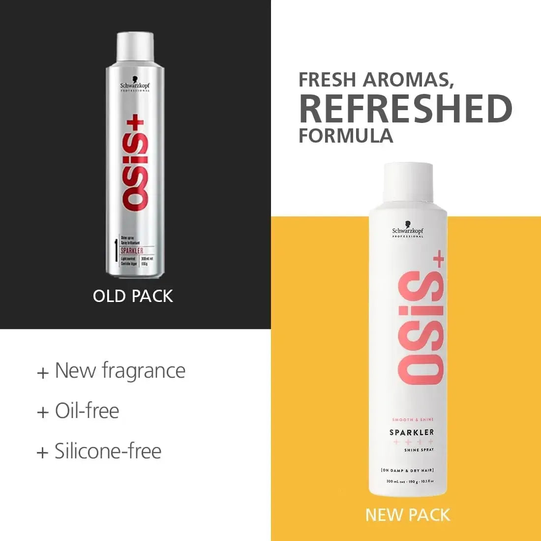 OSiS+ Sparkler Shine Spray