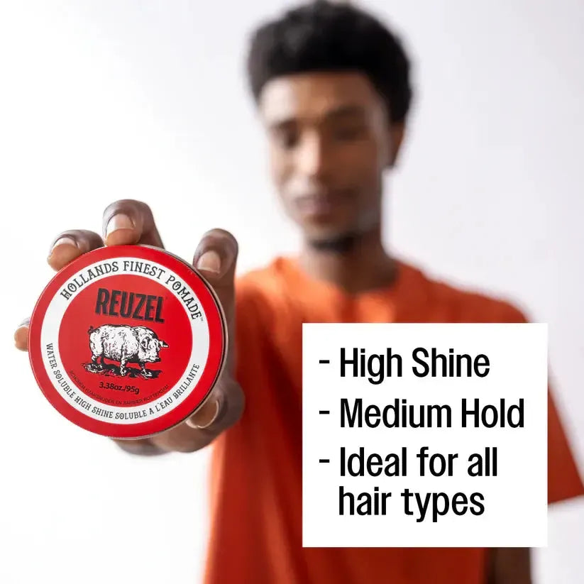 Red High Shine Pomade Road Trip