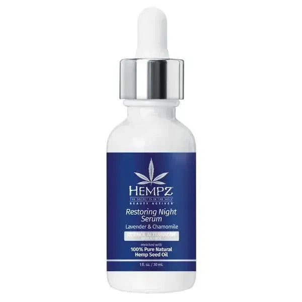Restoring Lavender & Chamomile Night Serum-Hempz
