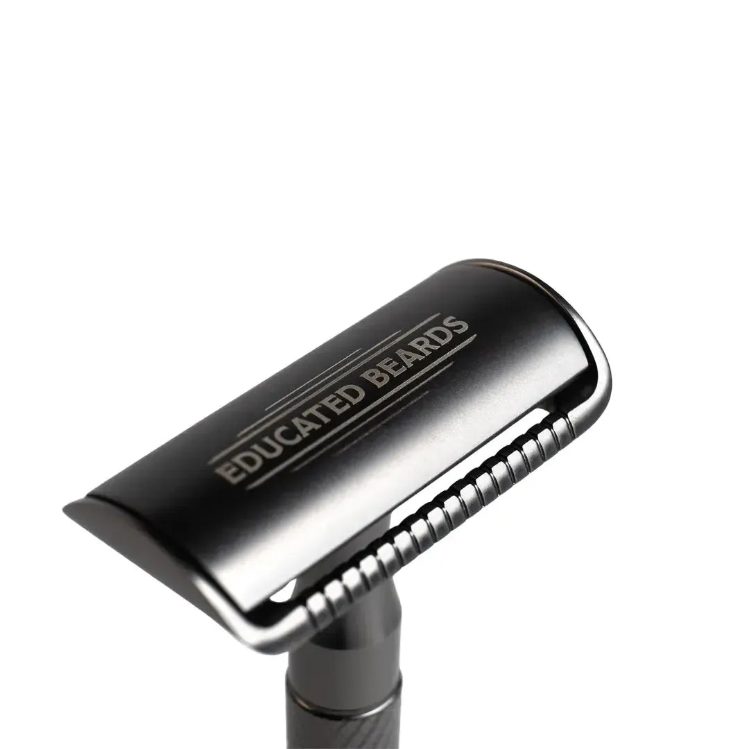 Safety Razor & Stand + 10 Blades-Educated Beards