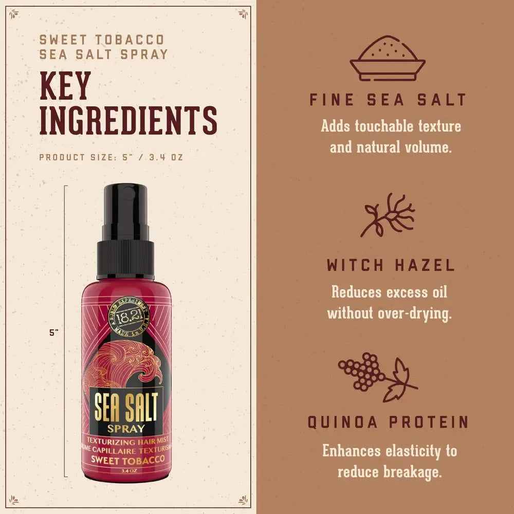 Sea Salt Spray Sweet Tobacco