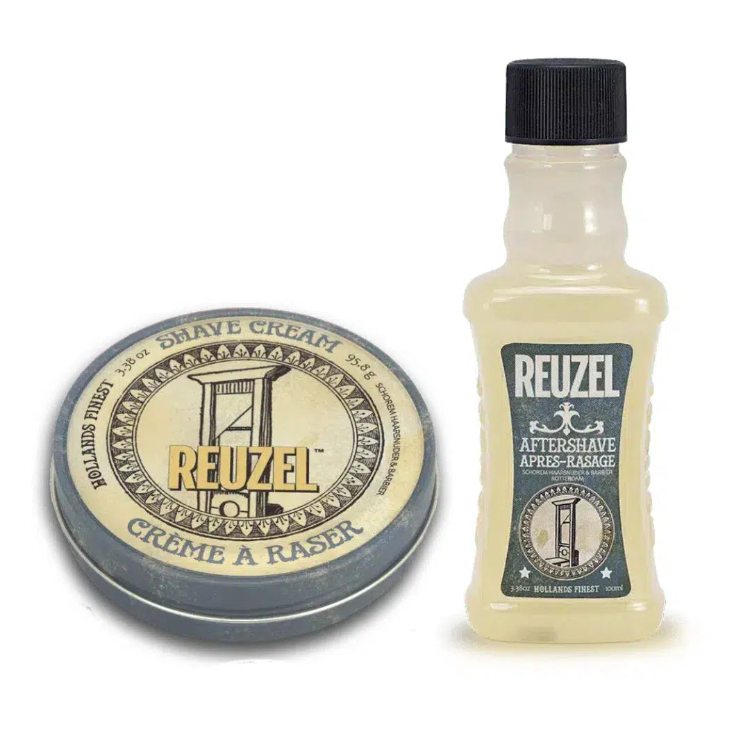 Reuzel Shave Cream + Aftershave Duo Tommy Gun's Original
