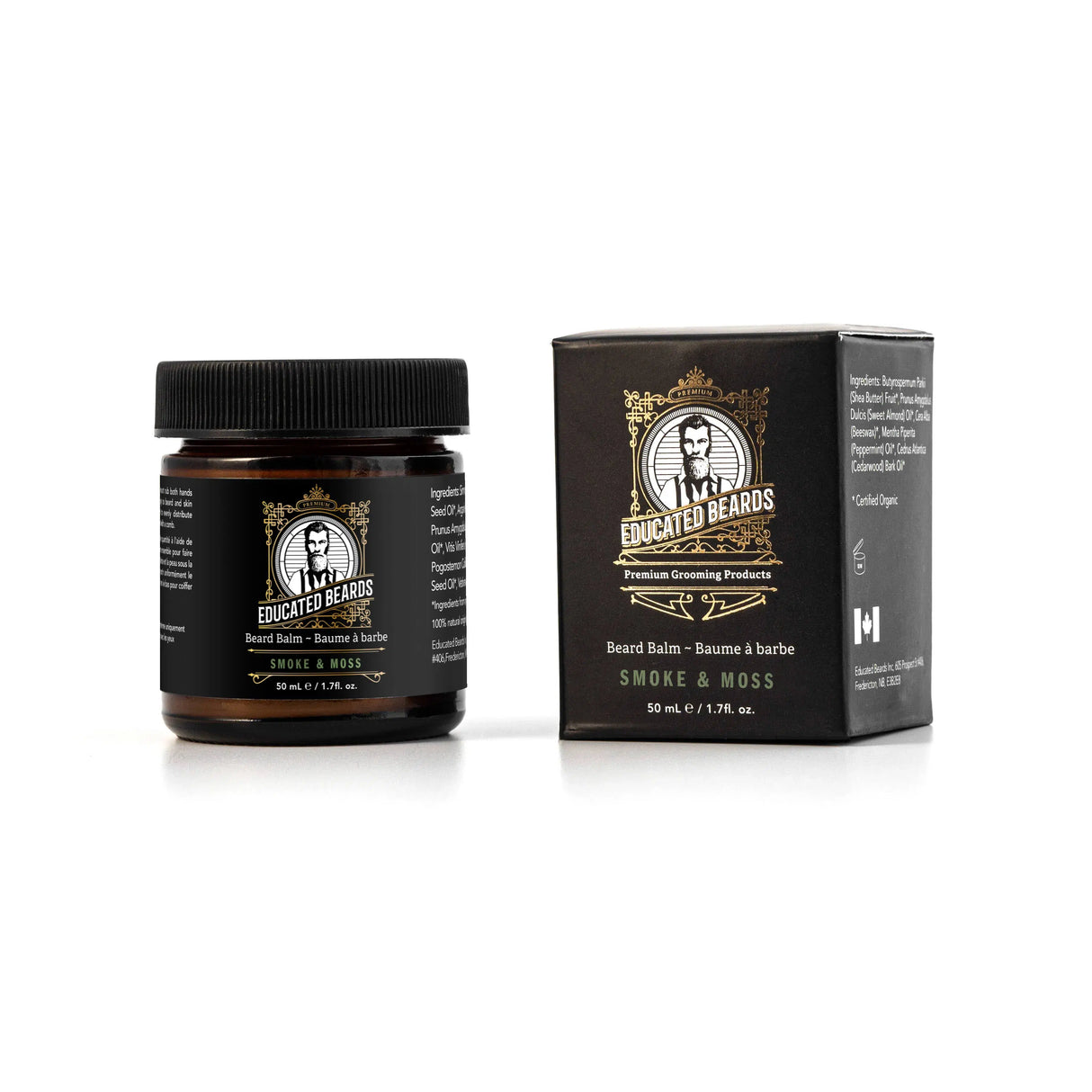 Educated Beards Smoke & Moss Beard Balm-Educated Beards