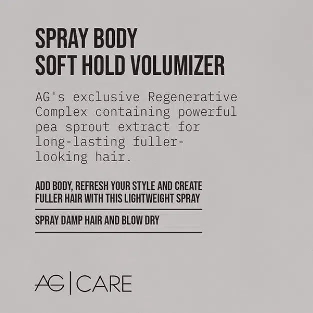 Spray Body Soft Hold Volumizer