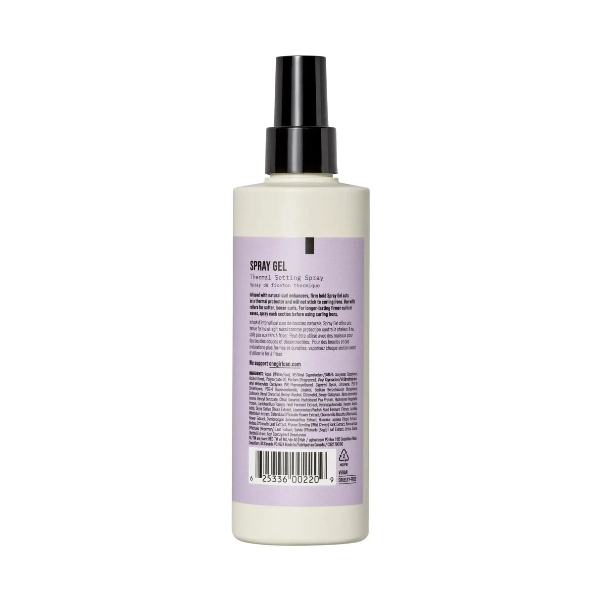 Spray Gel Thermal Setting Spray
