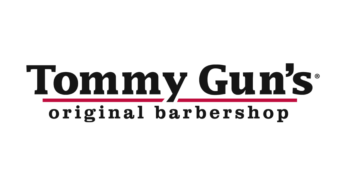 Tommy Gun's Original Barbershop logo