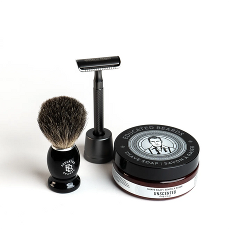 Unscented Shave Kit-Educated Beards