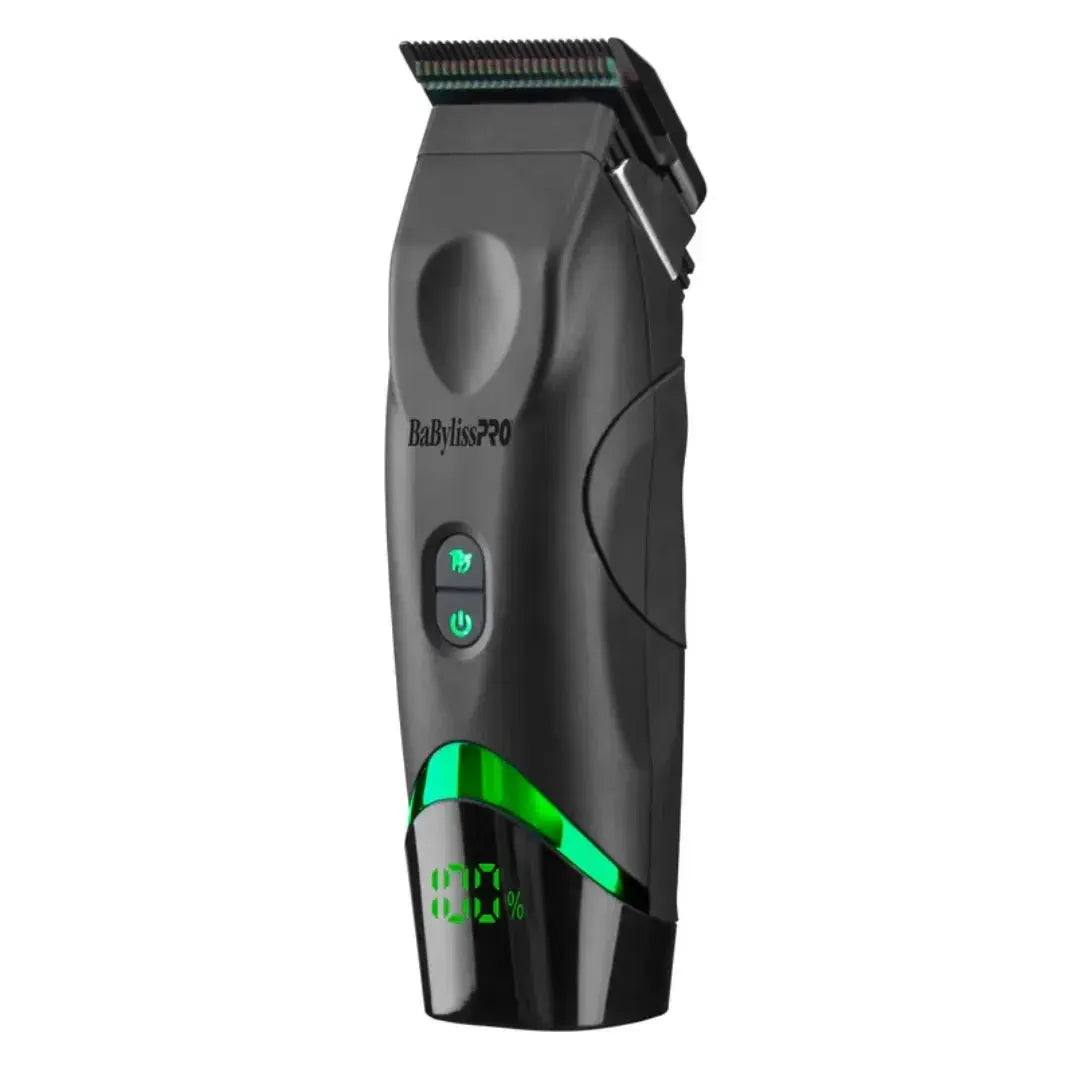 Wireless Charging Clipper Black Titanium With Mim Fade Blade - FXT45C