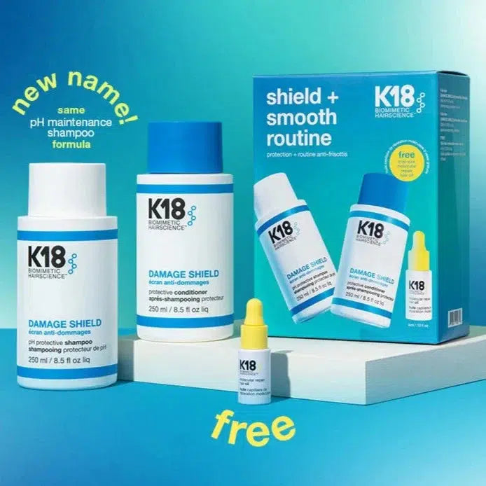 Shield + Smooth Routine-K18 Biomimetic Hair Science