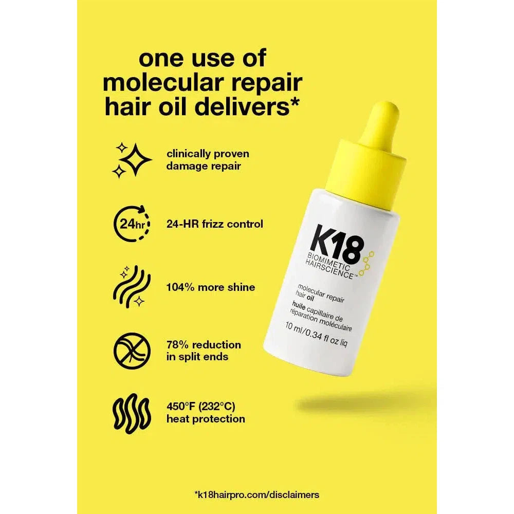 Shield + Smooth Routine-K18 Biomimetic Hair Science