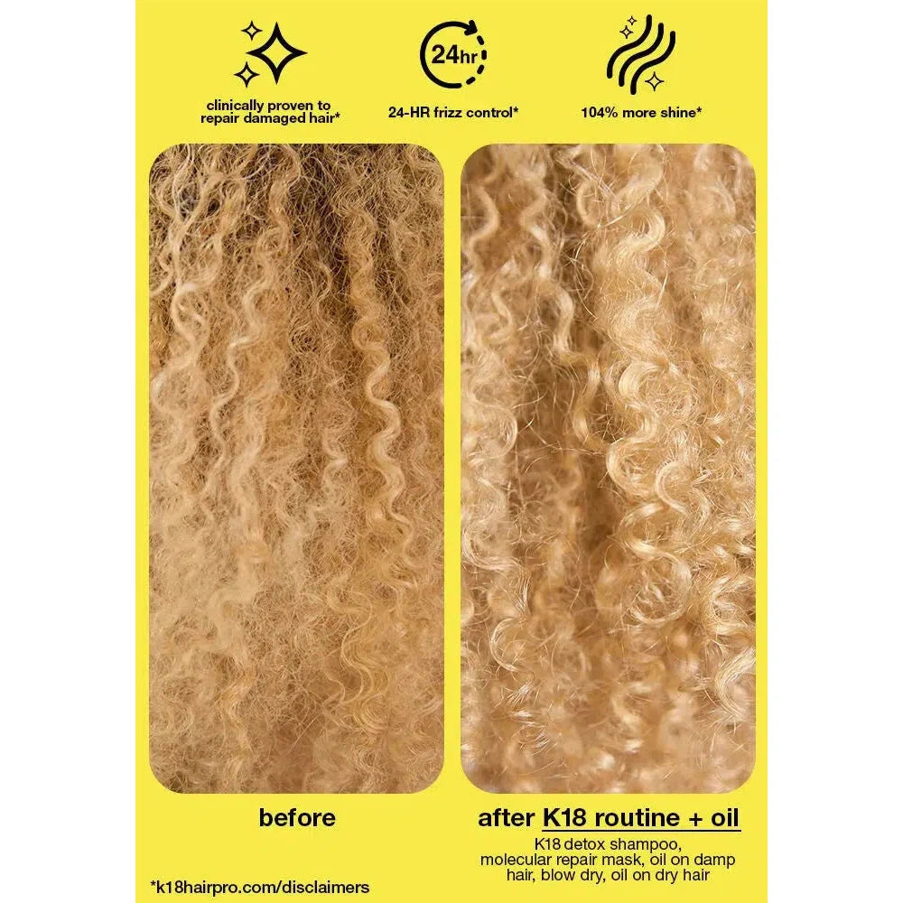 Shield + Smooth Routine-K18 Biomimetic Hair Science