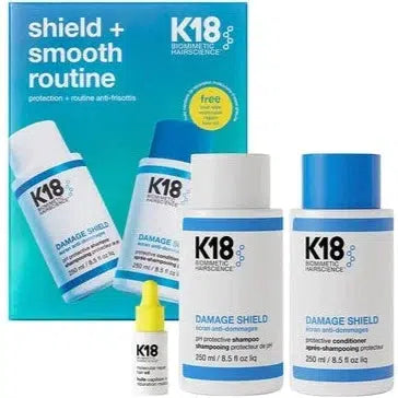 Shield + Smooth Routine-K18 Biomimetic Hair Science