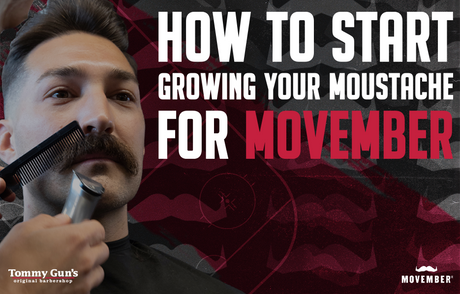 How to Start Growing Your Moustache for Movember