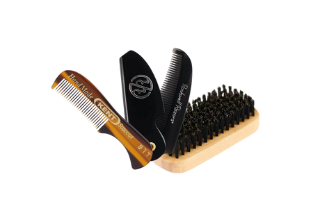 Beard Brushes, Combs, & Scissors