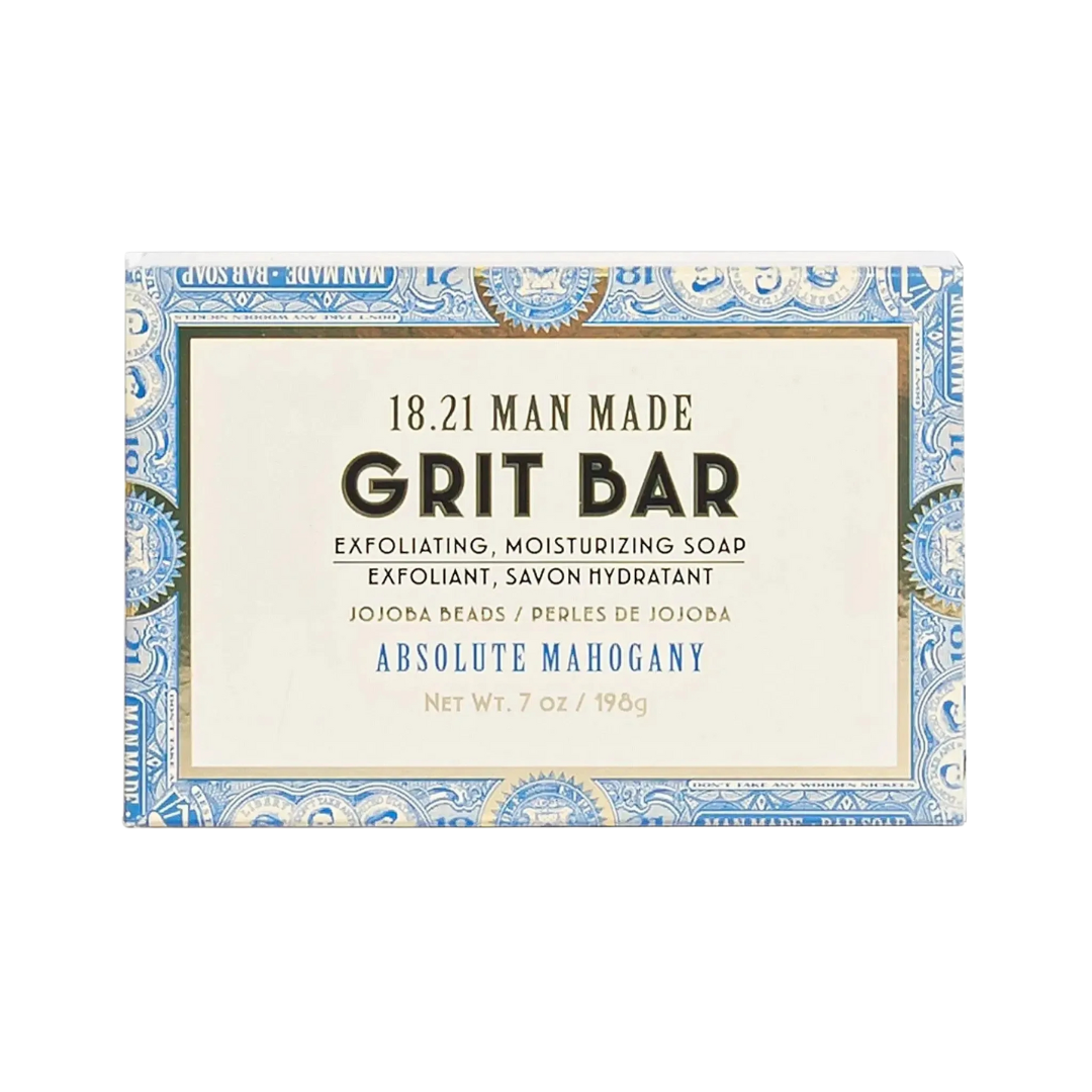 18.21 Grit Bar Soap Absolute Mahogany