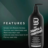 2 In 1 Shampoo & Conditioner-L3VEL3