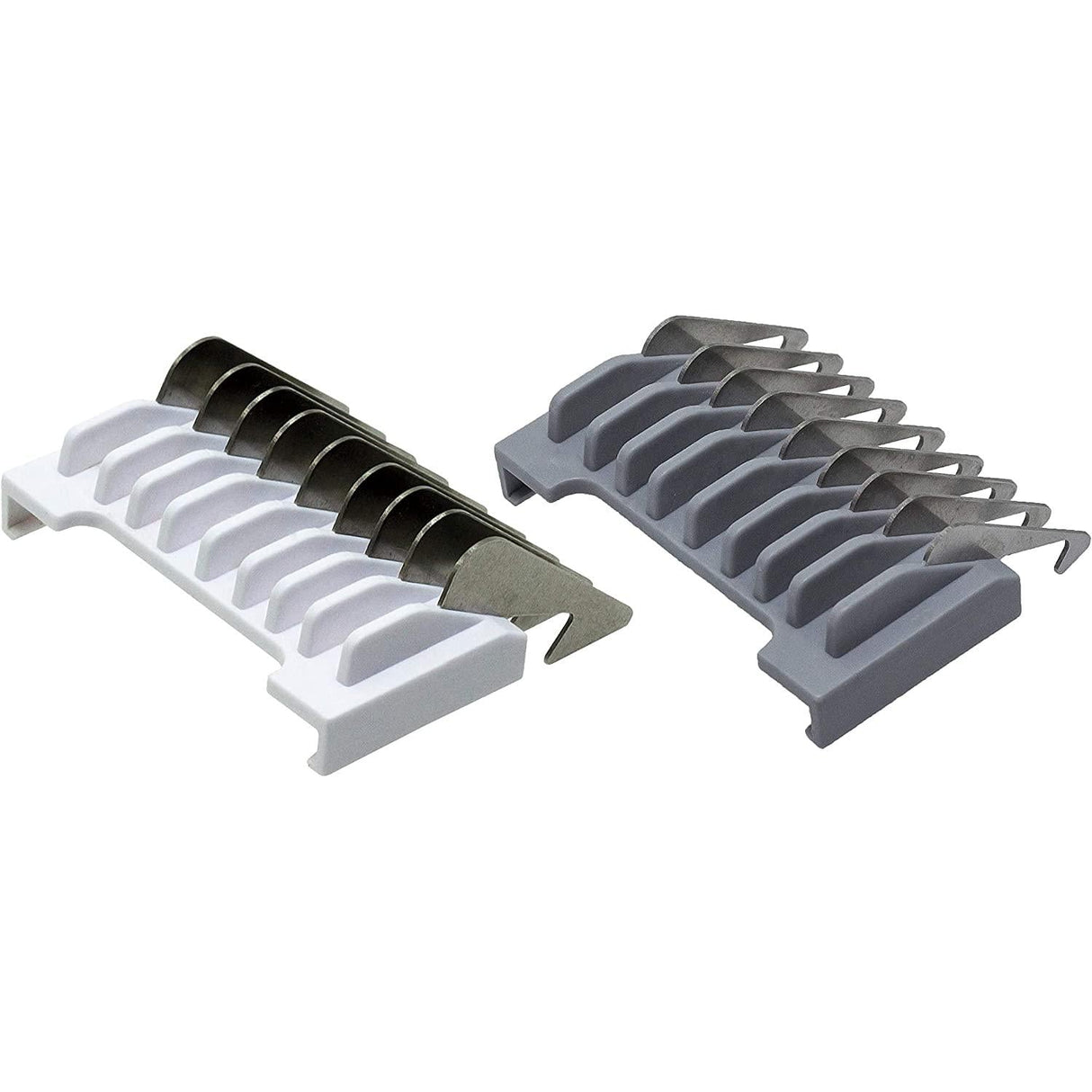 5-in-1 Stainless Steel Slide on Guide Comb 2 Pack