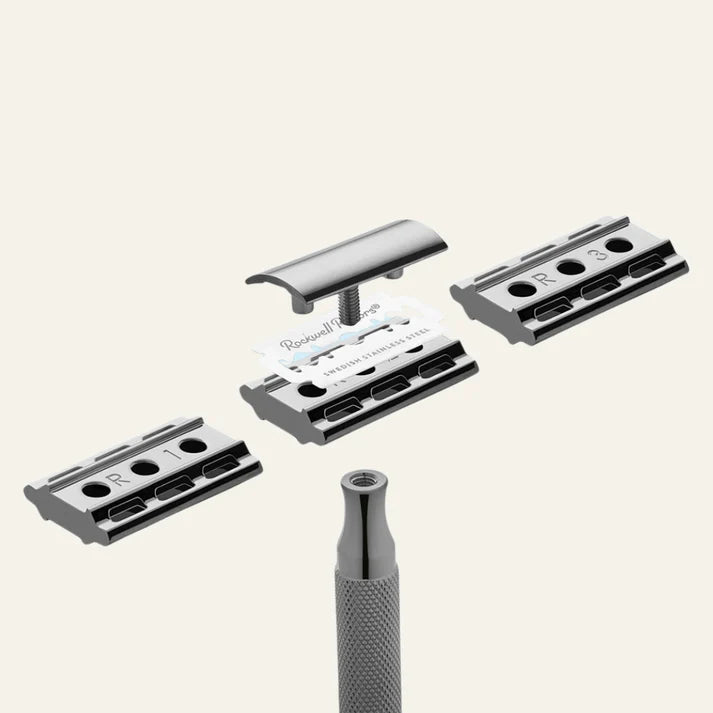 6C Double Edge Razor Gunmetal