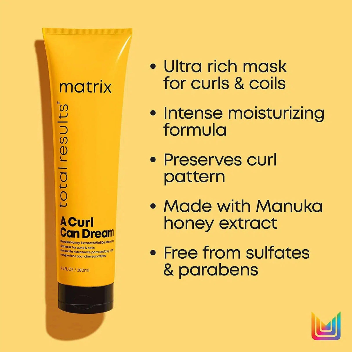 Matrix A Curl Can Dream Rich Mask