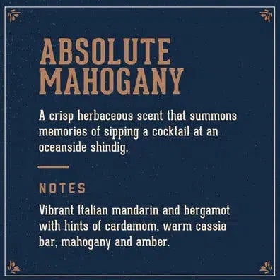 Absolute Mahogany Spirits 100ML