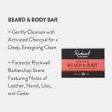 Beard & Body Activated Charcoal Soap