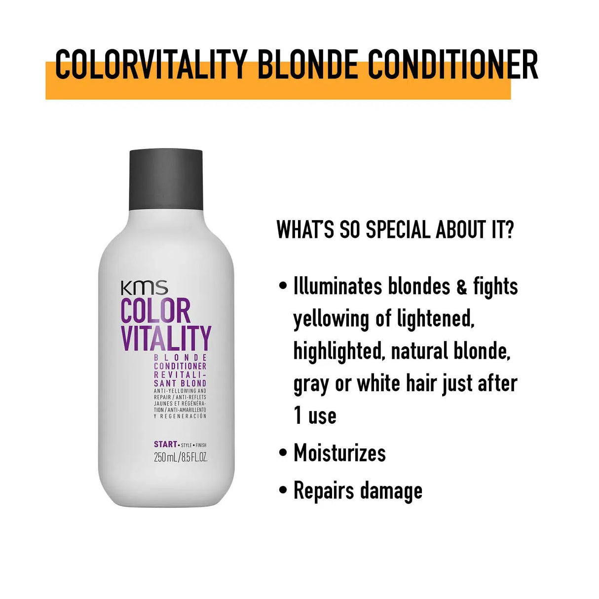 Colorvitality Blonde Conditioner-KMS