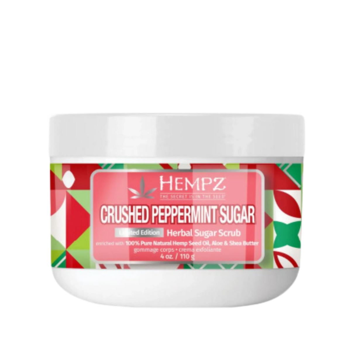 Crushed Peppermint Sugar Herbal Body Sugar Scrub - Limited Edition