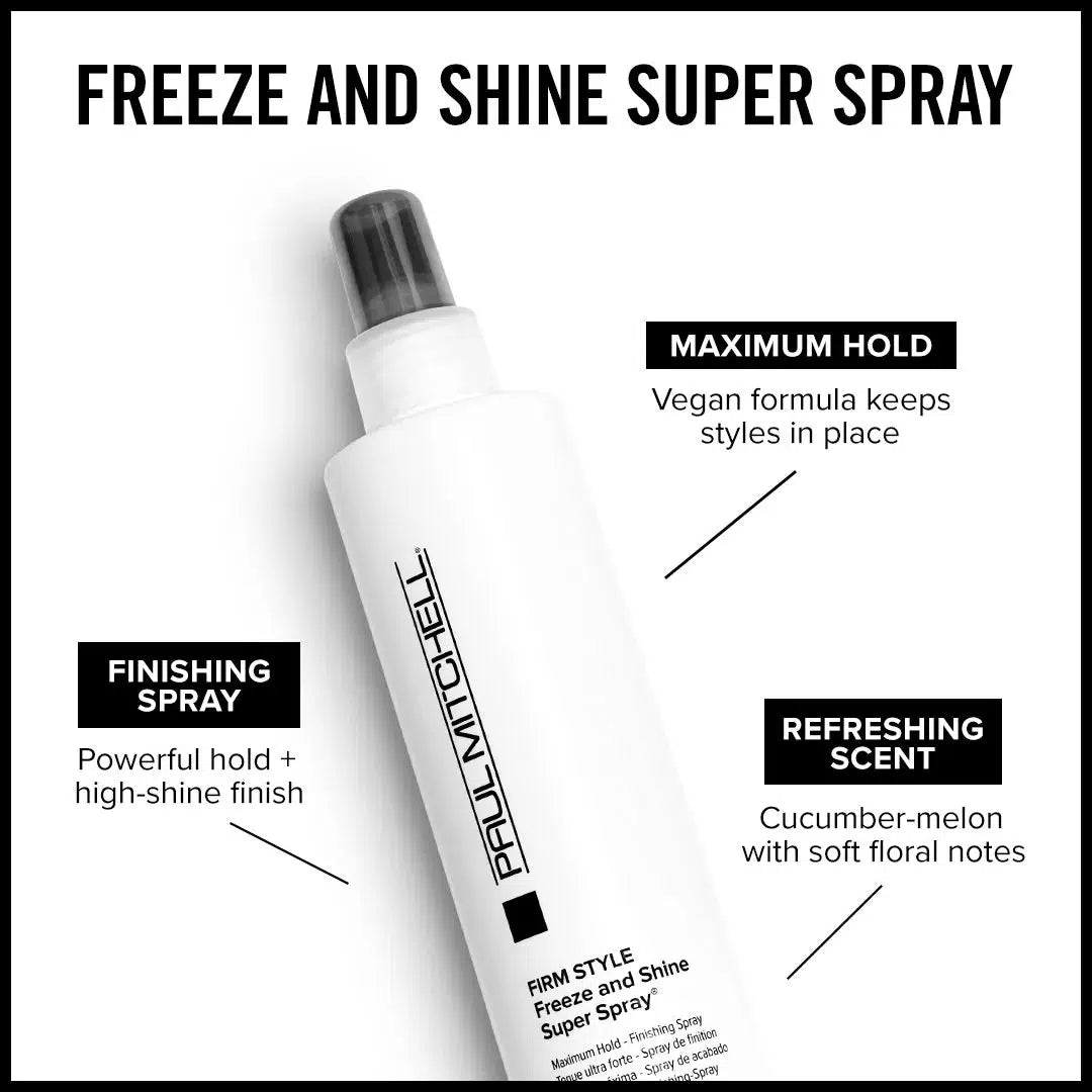 Firm Style Freeze and Shine Super Spray