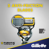 Fusion Proshield Yellow Razor Blades (8-Pack)