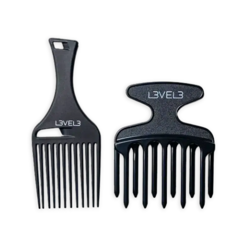 L3VEL3 Hair Pick Comb Set – Tommy Gun's Original Barbershop