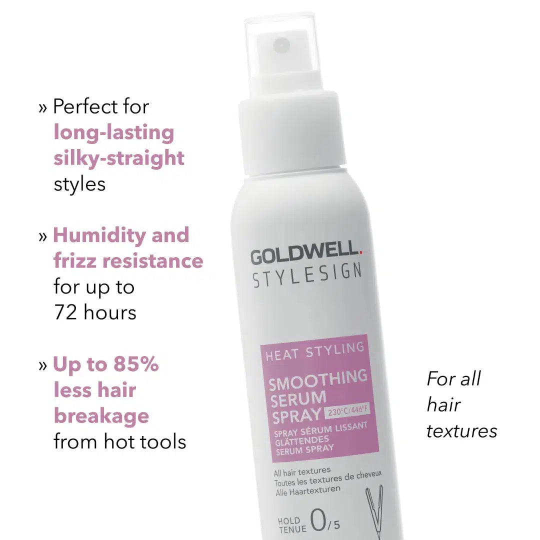 Goldwell StyleSign Heat Styling Smoothing Serum Spray