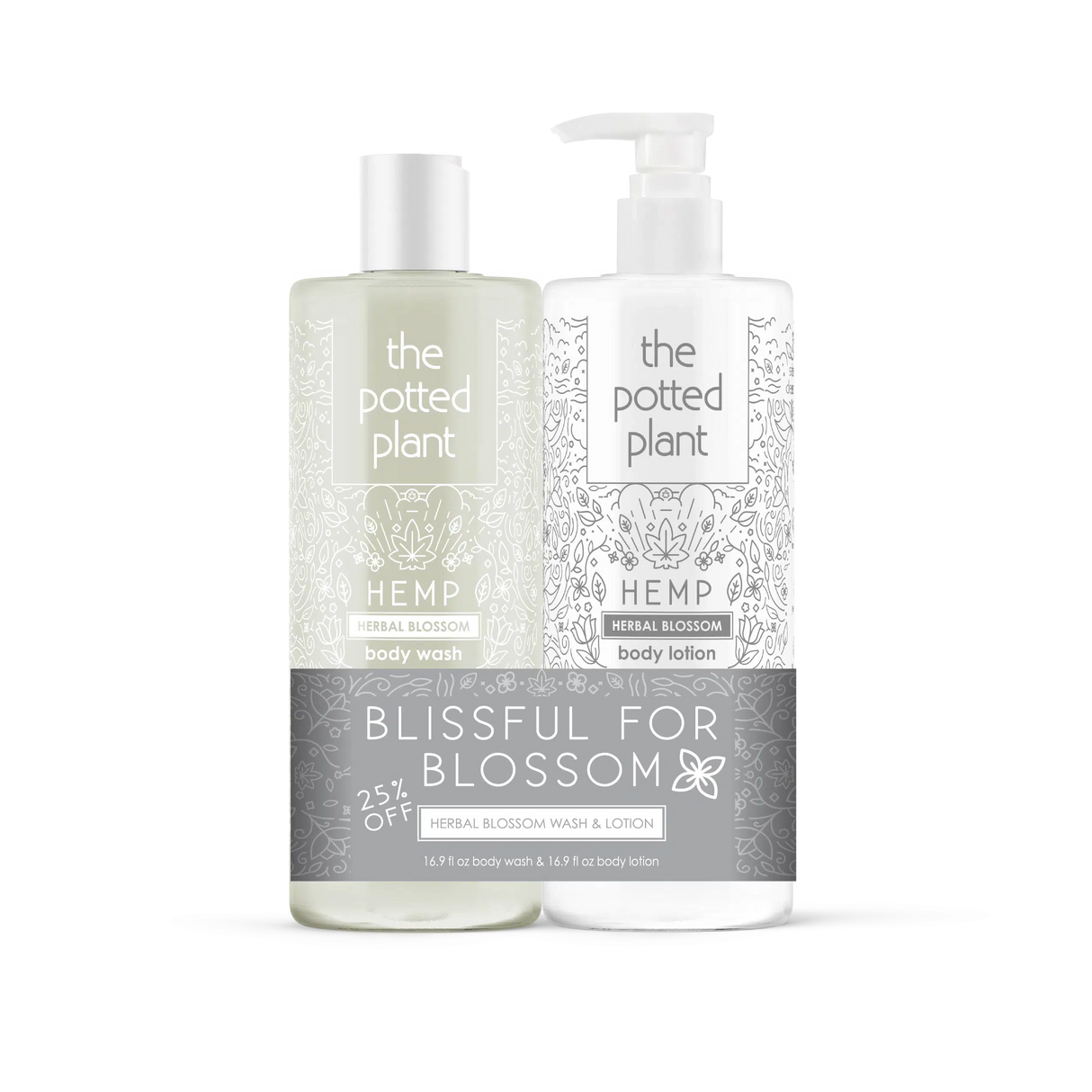 Herbal Blossom Body Lotion & Body Wash Duo