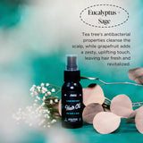 Lightweight Hair Oil - Eucalyptus & Sage