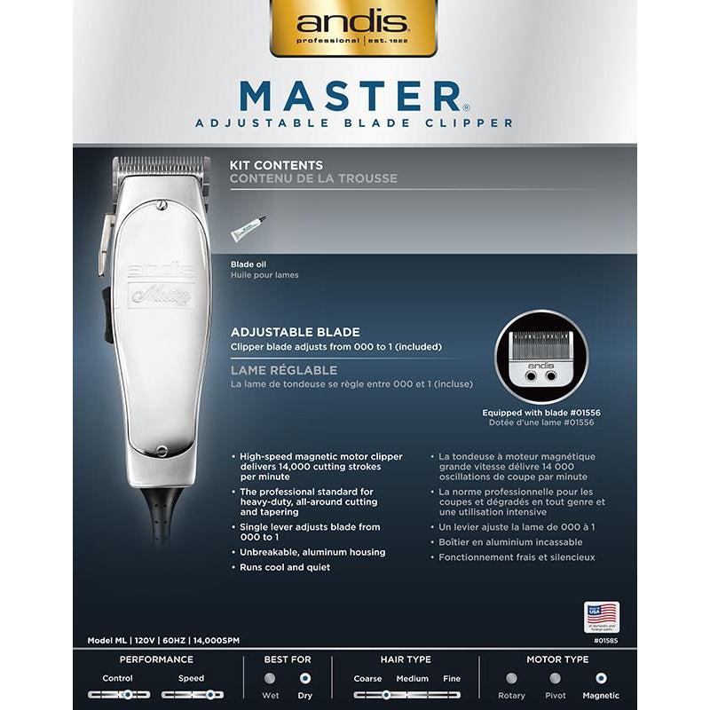 Master Corded Clipper (metal finish)