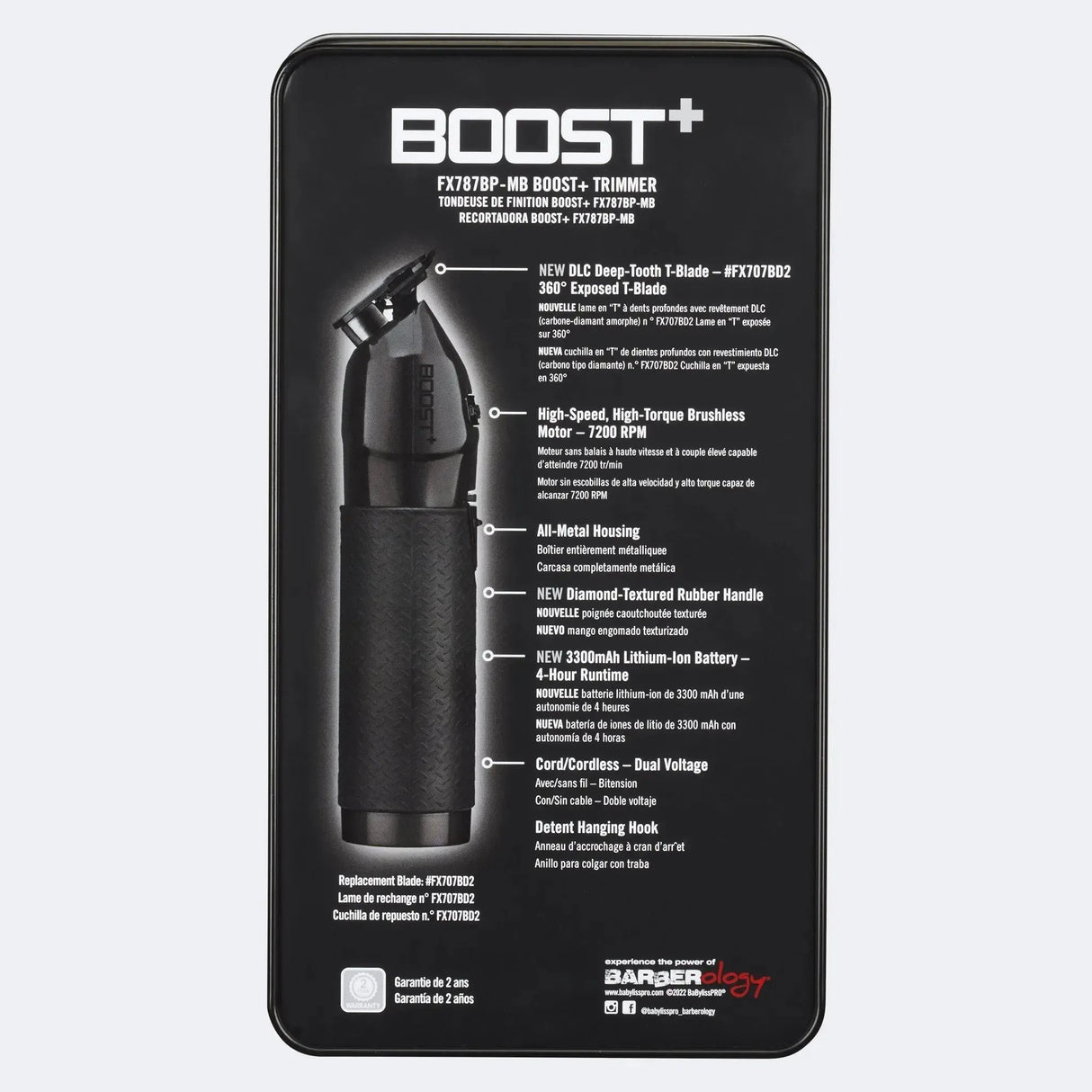 Matte Black Boost+ Trimmer