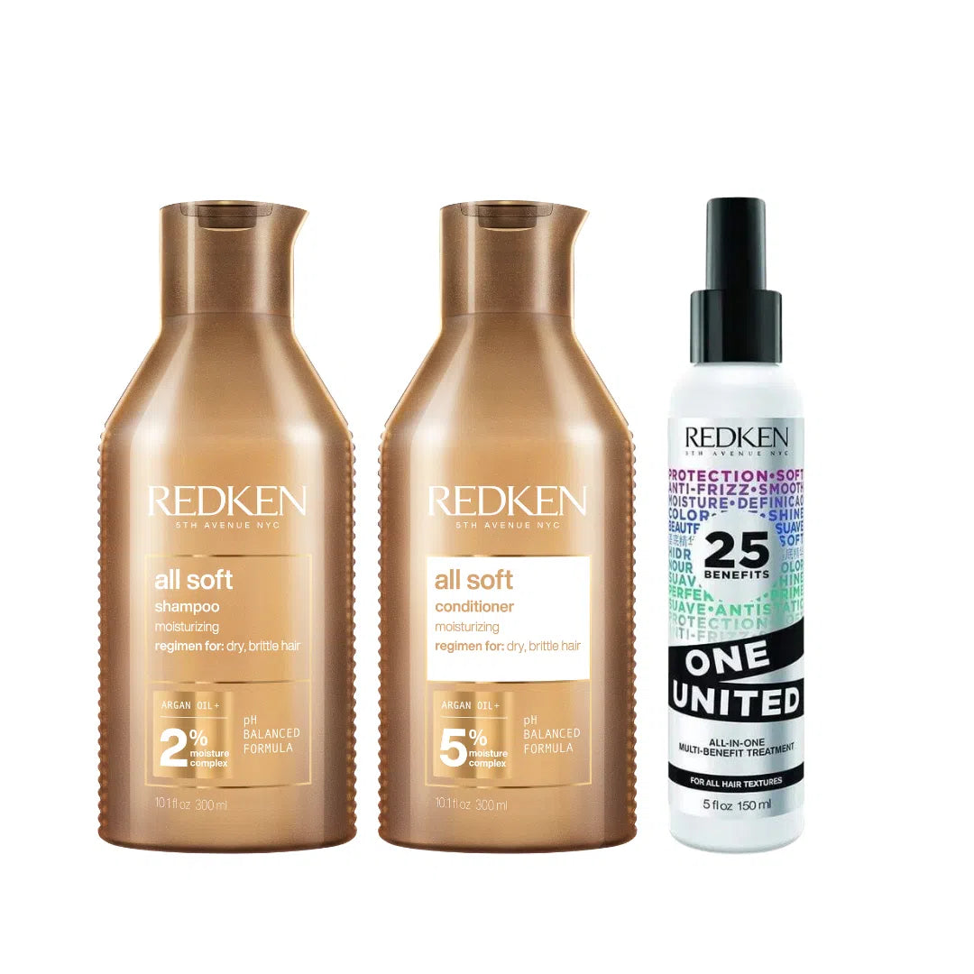 Multi-Benefit & All Soft Haircare Bundle