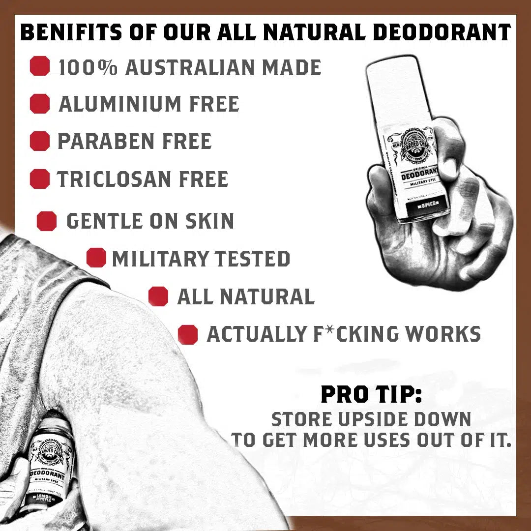 Natural Deodorant - Aluminum-Free