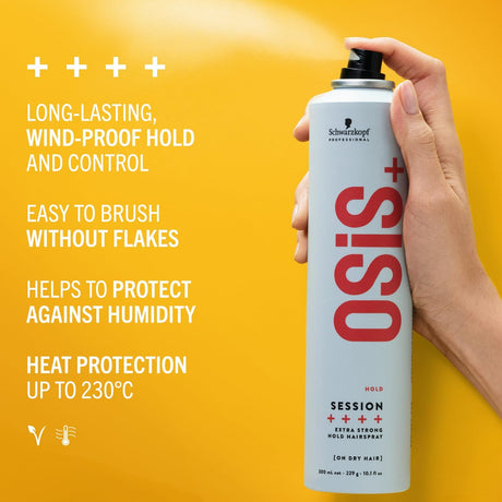 OSiS+ Session Extra Strong Hold Hairspray