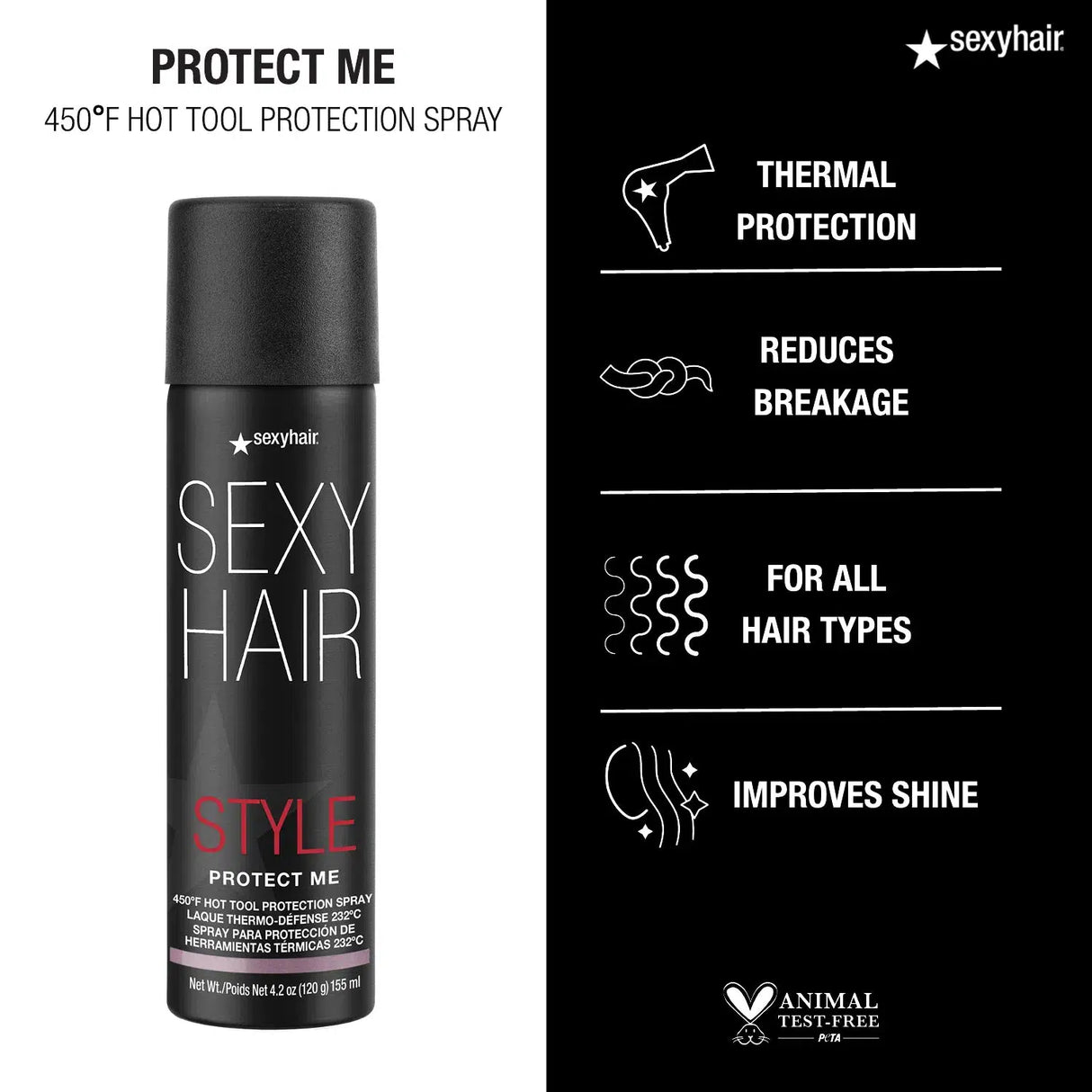 Protect Me 450°F Hot Tool Protection Spray